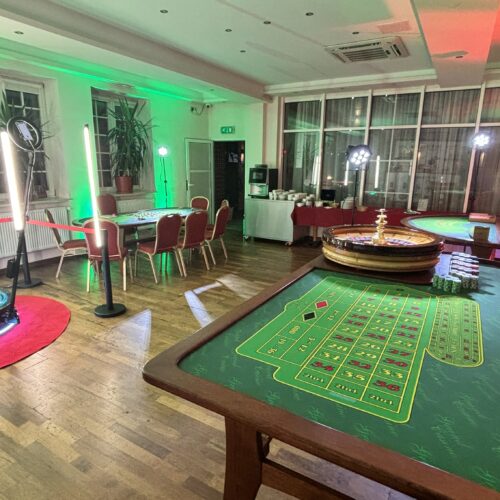 Mobilne kasyno na imprezę – Wynajem atrakcji na event | Casino Night